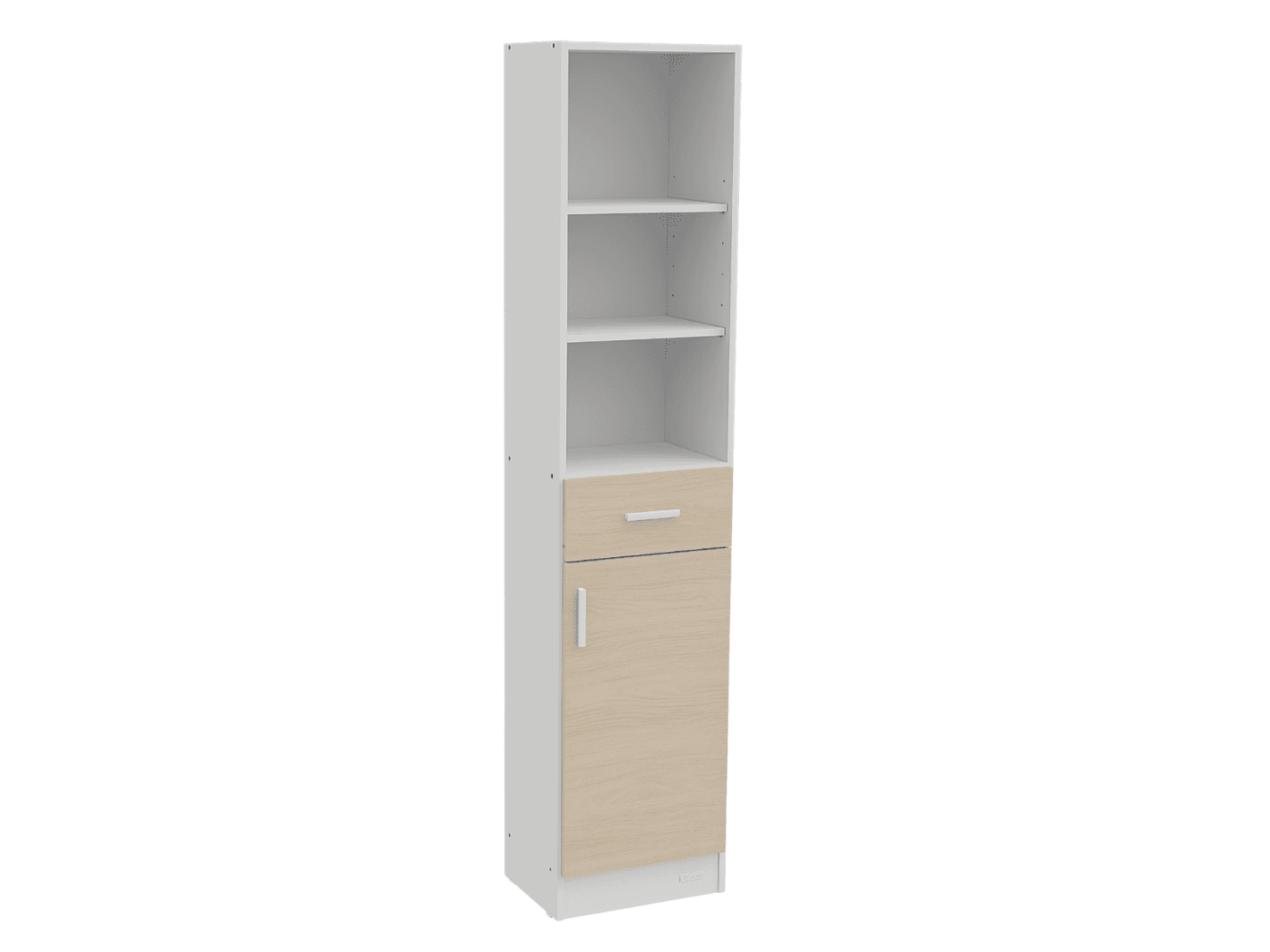 Columna 1,80 Mts - 1 Puerta - 1 Cajón - Malta, imagen 1 de 1